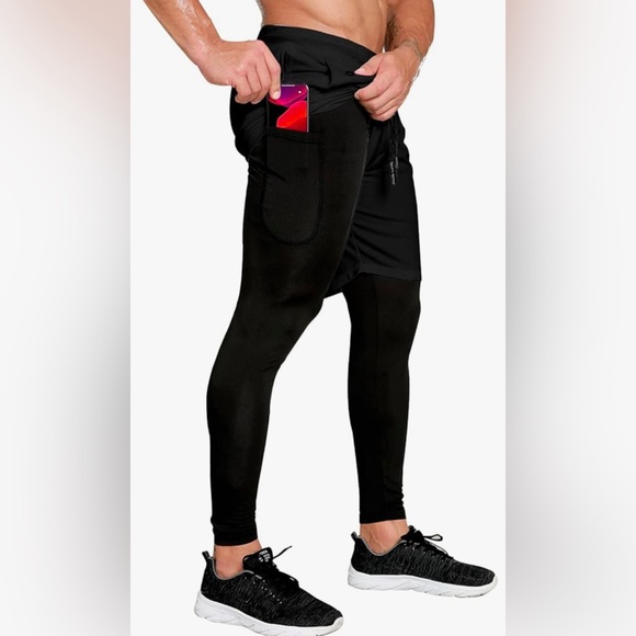 Other - 2-in-1 Athletic Running Pants